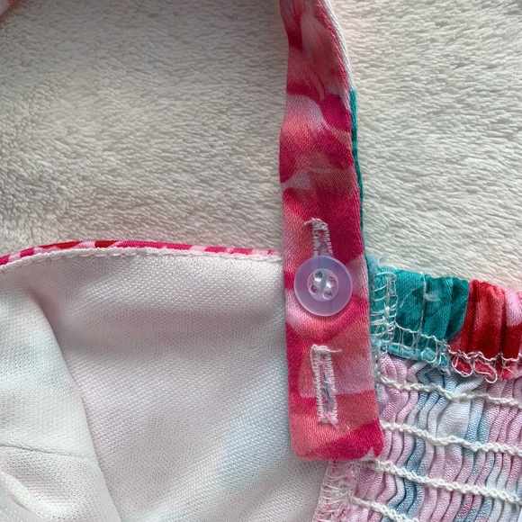 Parisian Works Floral Sweetheart Bustier Crop Top - Picture 6 of 9